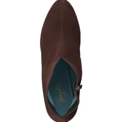 – Stiefeletten aus Veloursleder Dunkel-Thierry Rabotin Outlet