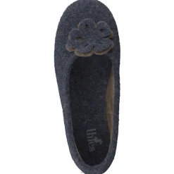 – Ballerina-Hausschuh aus Wollfilz Dunkel-Thies Best