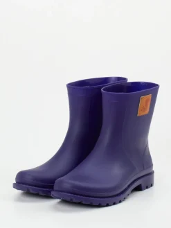 – Gummistiefel aus veganem Gummi Dunkellila-Thies