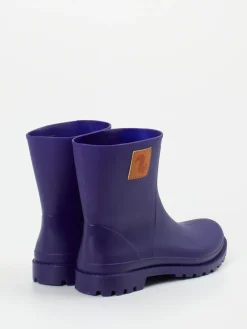 – Gummistiefel aus veganem Gummi Dunkellila-Thies