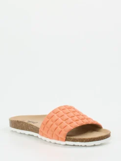 – Pantolette aus Textil in Koralle-Thies Best