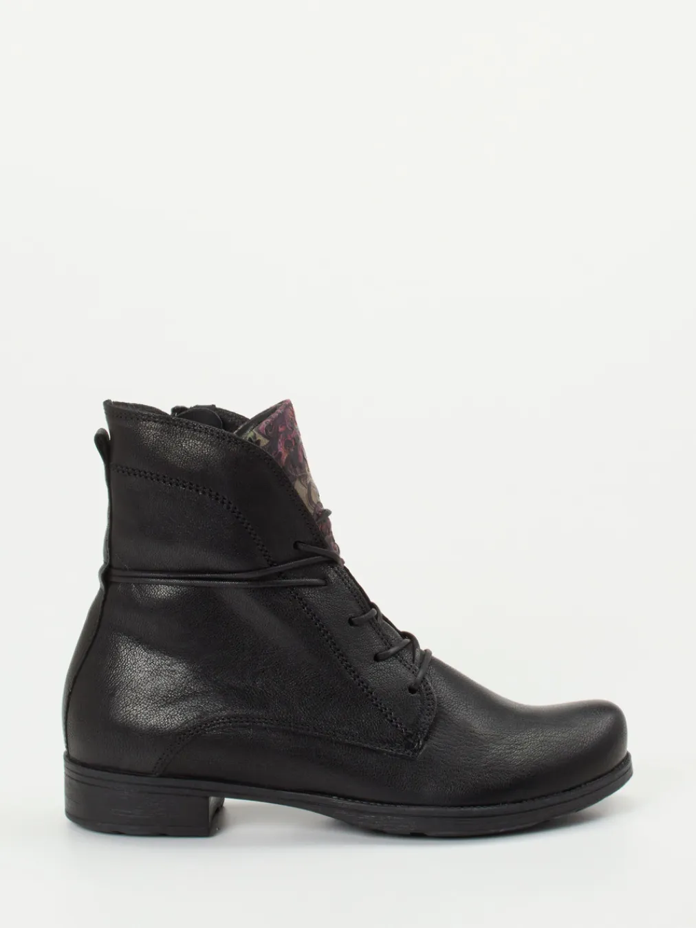 – Schnürstiefelette aus Ziegenleder-Think Best