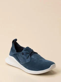 – Slip-On aus Veloursleder Dunkel-Think New