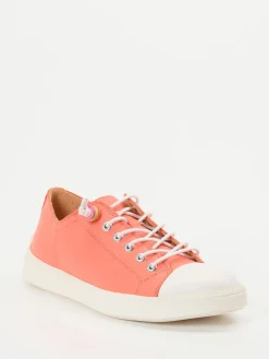 – Sneaker aus Kalbleder in Korallrosa-Think Best