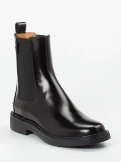 – Chelsea Boots aus Hochglanzleder-Tod's