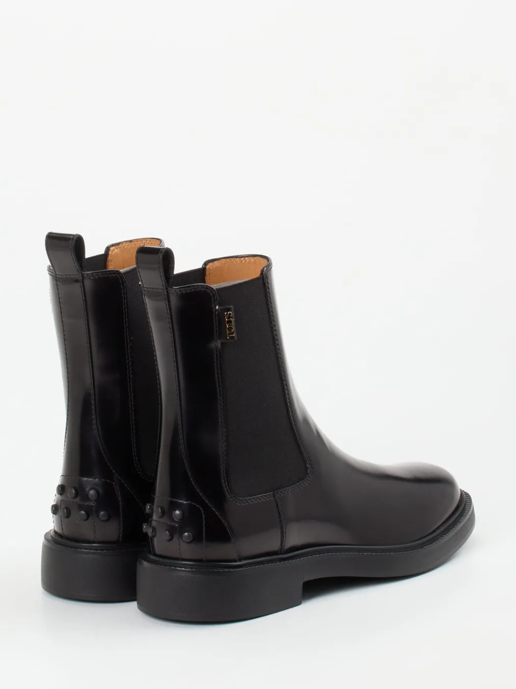 – Chelsea Boots aus Hochglanzleder-Tod's