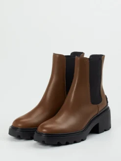– Chelsea Boots aus Kalbleder in-Tod's New