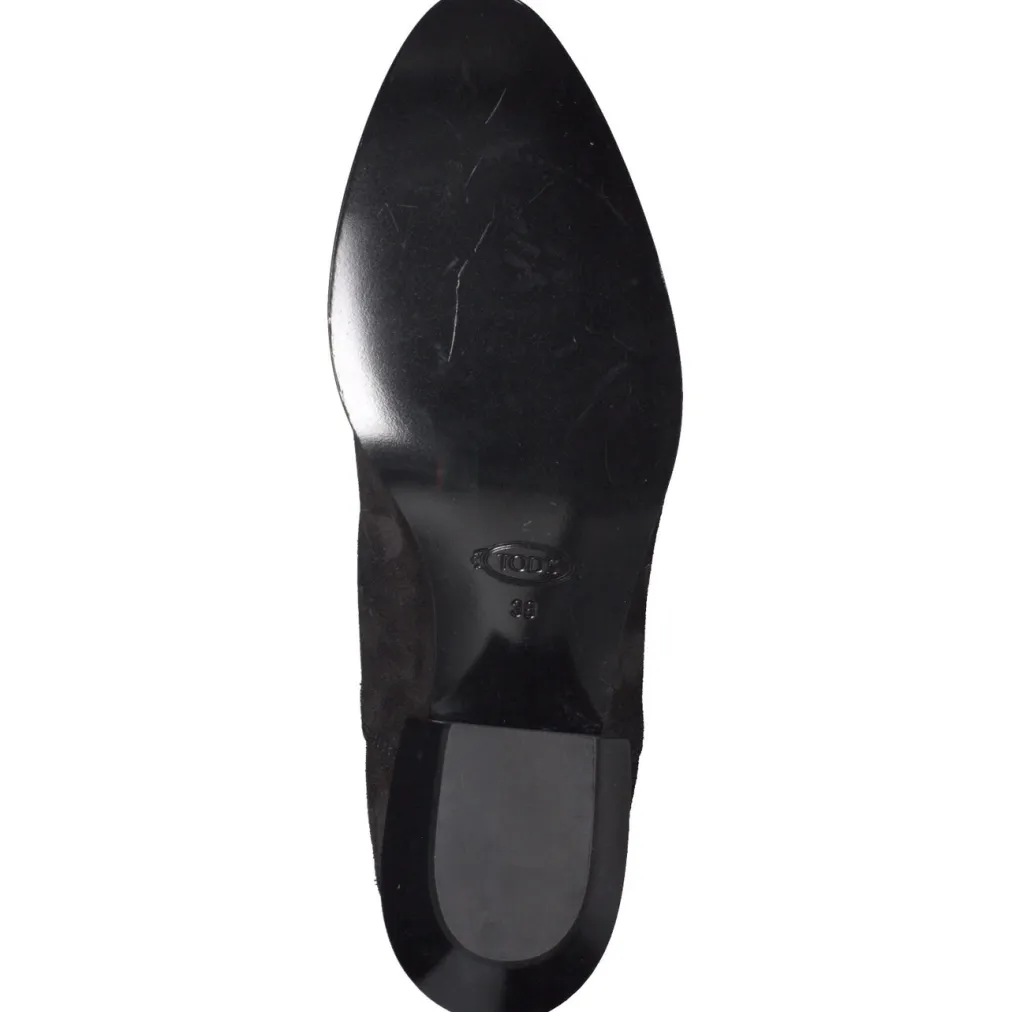 – Chelsea-Stiefelette aus Veloursleder-Tod's Hot