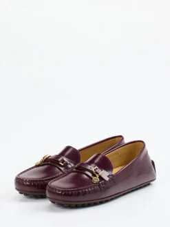 – Loafer aus Hochglanzleder in Bordeaux-Tod's Best