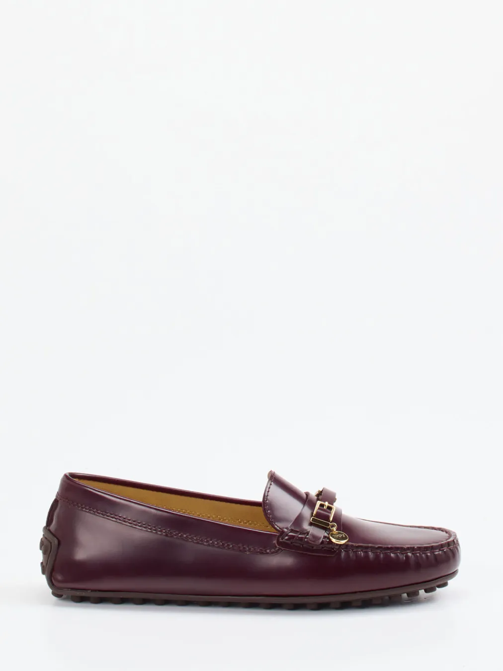 – Loafer aus Hochglanzleder in Bordeaux-Tod's Best