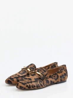 – Loafer aus Ponyfell in Leoprint-Tod's Outlet