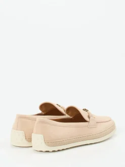 – Loafer aus Veloursleder in Puderrosa-Tod's Online