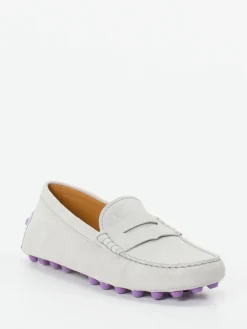 – Loafer aus Veloursleder in Hell-Tod's Hot