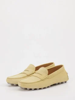 – Loafer aus Veloursleder in Hell-Tod's Outlet