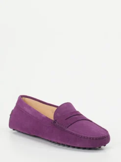 – Loafer aus Veloursleder in Violett-Tod's Hot
