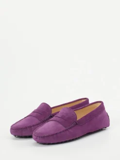 – Loafer aus Veloursleder in Violett-Tod's Hot