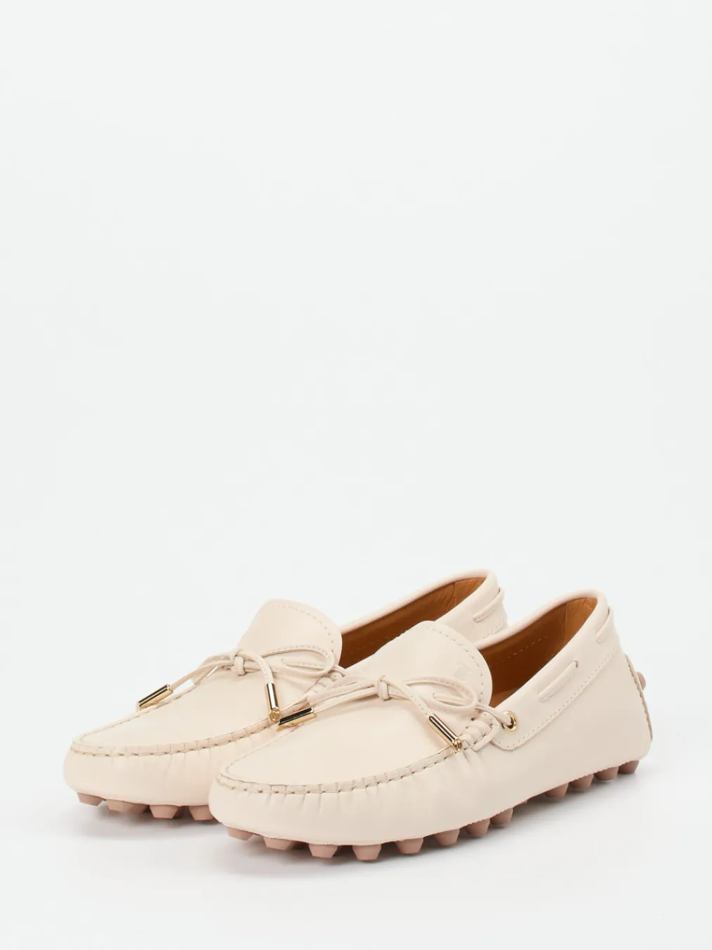 – Mokassins aus Kalbleder in Cremebeige-Tod's Clearance