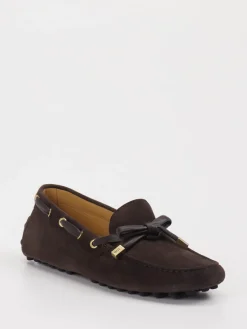 – Mokassins aus Veloursleder Dunkel-Tod's Hot