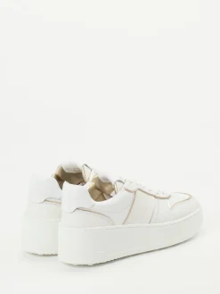 – Plateau-Sneaker aus Kalbleder -Gold-Tod's Sale