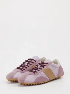 – Retro-Sneaker aus Veloursleder und Nylon-Tod's Online