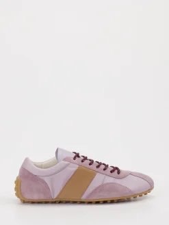 – Retro-Sneaker aus Veloursleder und Nylon-Tod's Online