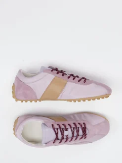 – Retro-Sneaker aus Veloursleder und Nylon-Tod's Online