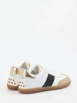 – Retro-Sneaker aus Velours- und Glattleder-Tod's Sale