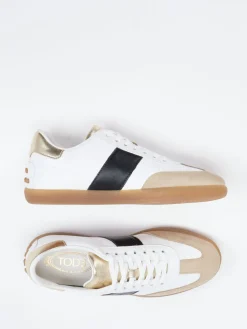 – Retro-Sneaker aus Velours- und Glattleder-Tod's Sale