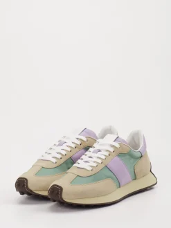 – Retro-Sneaker aus Veloursleder und Textil-Tod's Hot