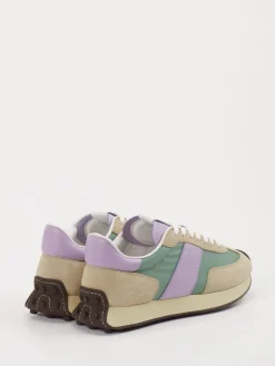 – Retro-Sneaker aus Veloursleder und Textil-Tod's Hot