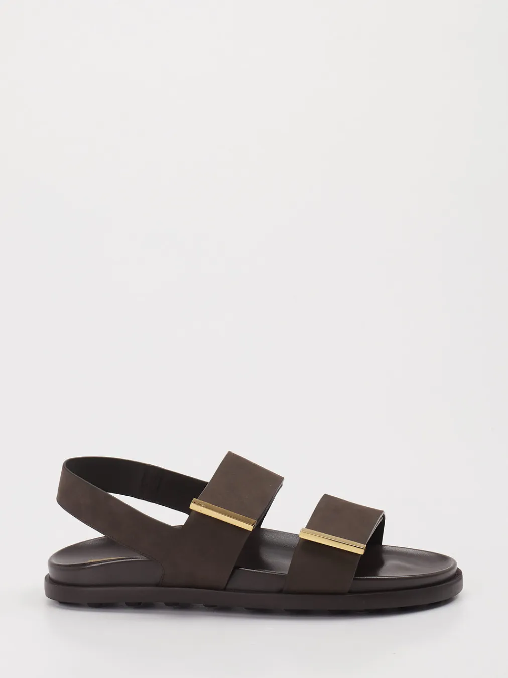– Riemensandalen aus Leder Dunkel-Tod's Discount