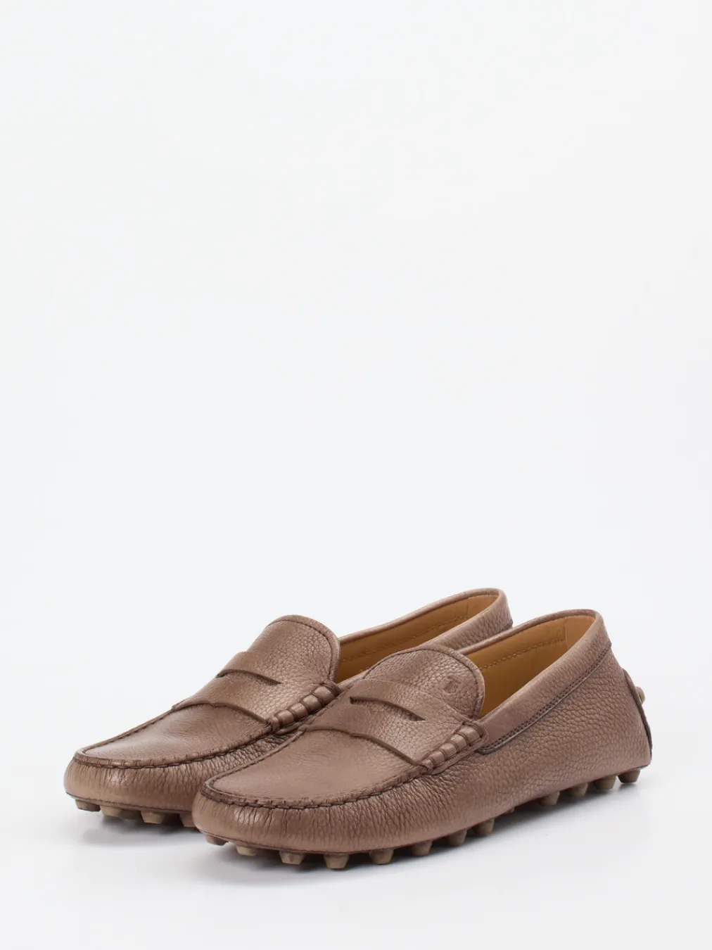 – Slipper aus genarbtem Kalbleder-Tod's Outlet