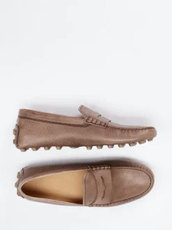 – Slipper aus genarbtem Kalbleder-Tod's Outlet