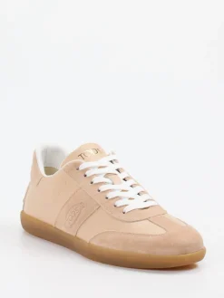 – Sneaker aus Velourleder und Glattleder-Tod's Discount