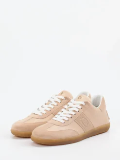 – Sneaker aus Velourleder und Glattleder-Tod's Discount