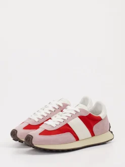 – Sneaker aus Veloursleder und Textil Rosé-Tod's Hot