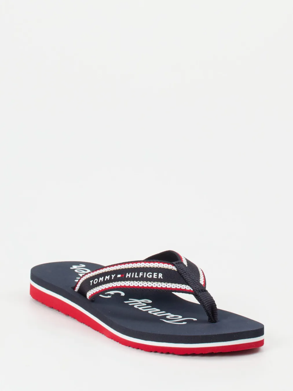 – Zehentrenner aus Textil Dunkel-Tommy Hilfiger