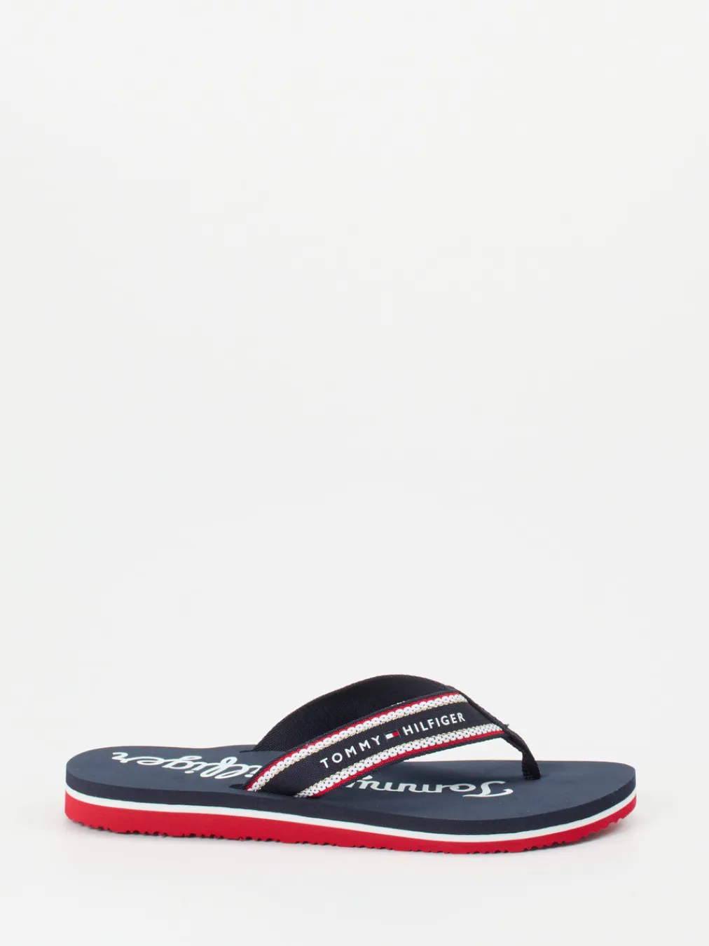 – Zehentrenner aus Textil Dunkel-Tommy Hilfiger