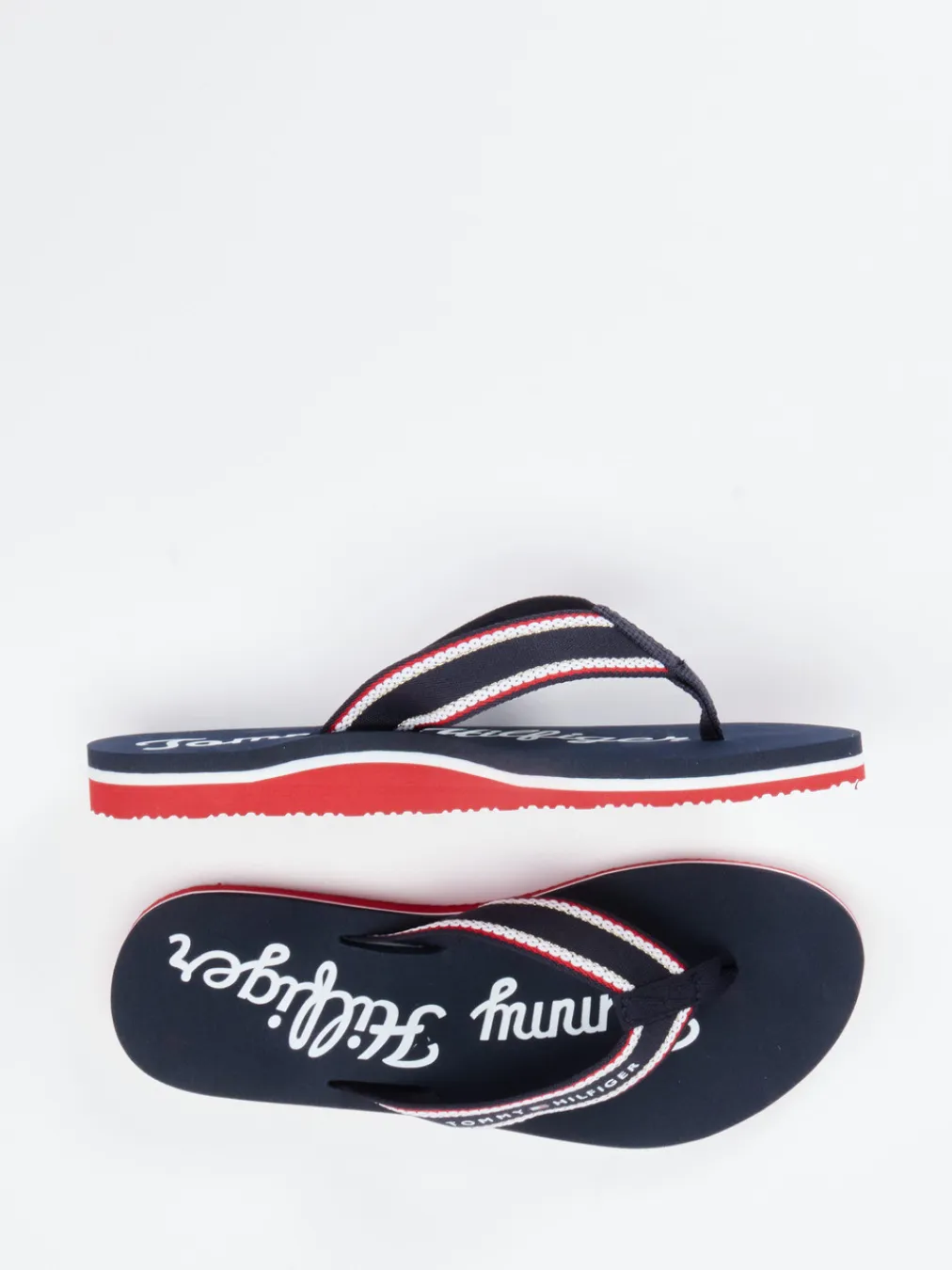 – Zehentrenner aus Textil Dunkel-Tommy Hilfiger