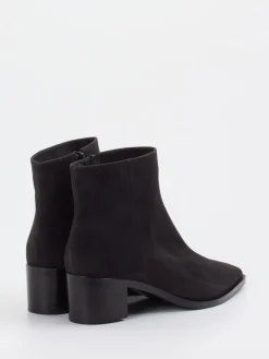 – Ankle Boots aus Veloursleder anthrazit-Truman's New