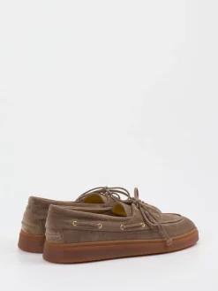 – Bootsschuh aus Veloursleder in Taupe-Truman's Outlet