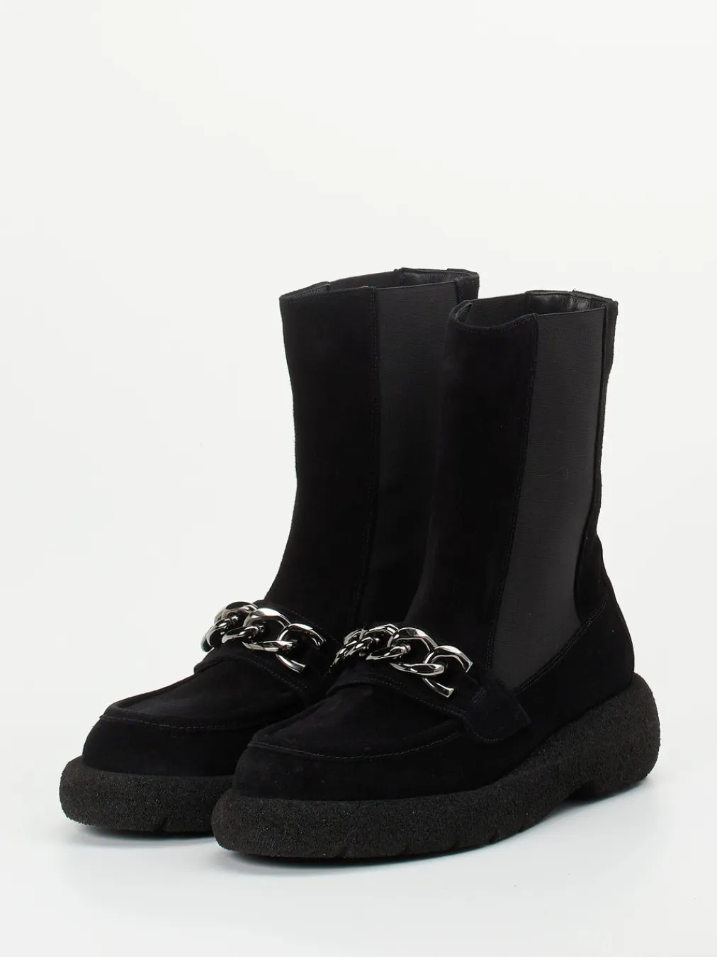 – Chelsea Boots aus Veloursleder-Truman's Online