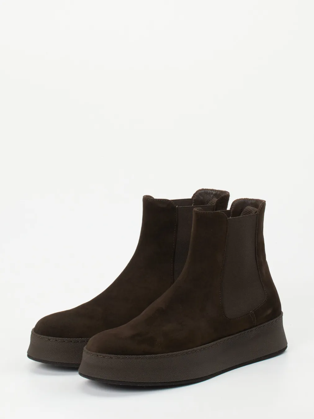 – Chelsea Boots aus Veloursleder Dunkel-Truman's Sale
