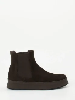 – Chelsea Boots aus Veloursleder Dunkel-Truman's Sale