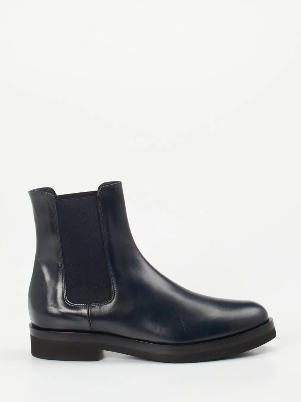 – Chelsea Boots aus Kalbleder Dunkel-Truman's Sale