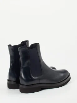 – Chelsea Boots aus Kalbleder Dunkel-Truman's Sale