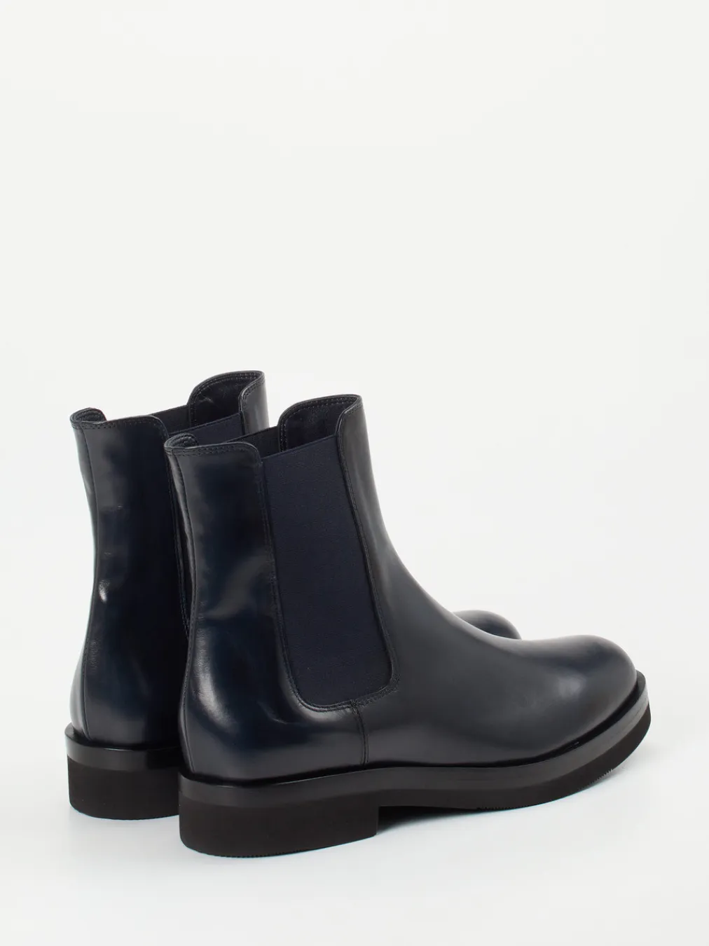 – Chelsea Boots aus Kalbleder Dunkel-Truman's Sale