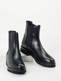 – Chelsea Boots aus Kalbleder Dunkel-Truman's Sale
