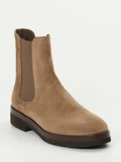 – Chelsea Boots aus Veloursleder Sand-Truman's Hot