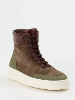 – High-Top Sneaker aus Veloursleder-Truman's Sale